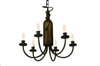 65616 Mid. Chandeliers-Candle - 407000 - Capital Lighting, Inc.