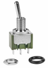 Bushing Mount Miniature Toggle - MN12SD3W01 - NKK Switches
