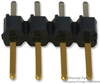 Board-Board Connector Header, 4 Position, 1Row; Connector Systems Amphenol Communications Solutions - 22C1650 - Newark, An Avnet Company