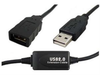 30' USB 2.0 Active Extension Cable, A-A, M-F - 603763 - Computer Network Accessories, Inc.