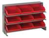 Bins & Systems - 4'' Shelf Bins (QSB Series) - Sloped Shelving Units - Bench Racks - QPRHA-109 - Image