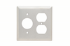 Wall Plate, 1 Single Receptacle & 1 Duplex Receptacle - SA78 - Legrand