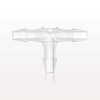 T Connector, Barbed, Natural - 61406 - Qosina Corp.