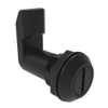 Quarter-Turn Cam Latch, Slotted Recess, 32mm  Grip, Sealed, Nylon, Black - E5-4-003-321 - Southco
