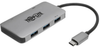 USB-C Adapter with PD Charging - USB 3.1 Gen 1, 100W, Ultra 4K HDMI, 3 USB-A Ports, Thunderbolt 3, Gray -- U444-06N-H3U-C