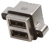 Usb Stacked, 2.0 Type A, 2Port, Vertical; Usb Connector Type Amphenol Communications Solutions - 32R7835 - Newark, An Avnet Company