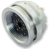 Circular Connector, 723 Series, Receptacle, 12, Socket, Solder, Panel Mount Rohs Compliant Binder - 23M8033 - Newark, An Avnet Company
