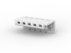 Strain Relief Cover, 6Pos, Nylon, White Rohs Compliant Amp Te Connectivity - 70AH0656 - Newark, An Avnet Company