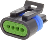 Housing, Rcpt, 4Pos, 14A, Black; Product Range Aptiv/delphi - 61AC8733 - Newark, An Avnet Company