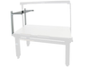 Side Shelf, Vertical Supports, Vision Isostation, 24 in. - VIS-SSH-24 - Newport MKS