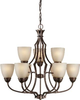 2281-09-27 Mid. Chandeliers-Glass Up - 416584 - Capital Lighting, Inc.