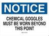 Eye Protection Sign - 22624 - Brady Corporation