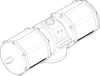 Quarter turn actuator -- DAPS-4000-090-RS2-F25 - Image