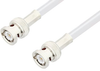 BNC Male to BNC Male Plenum Cable Using 75 Ohm RG59-P Coax, RoHS - PE3123 - Pasternack