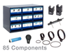 Fixed Lens Mounts and Accessories Kit, A-LINE, 85 Components, Metric - M-OMK22 - Newport MKS