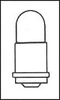 Lamp, Incandescent, Midget Flange, 6V; Supply Voltage Osram Sylvania - 96F6643 - Newark, An Avnet Company