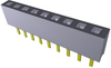 Connector, Rcpt, 9Pos, 1Row, 2Mm; Pitch Spacing Samtec - 85AC1974 - Newark, An Avnet Company