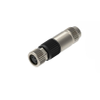 M8 Field Attachable Connector, IDC termination, slim metal housing, IP67, female, 3-pole, A-coded, unshielded, - RKMCI 3A - Belden Inc.
