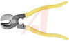Cable cutter; cuts 2/0 and smaller cables; yellow handle -- 70225314