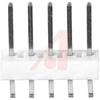 Header, Friction Lock; MTA-100; 5; 250 VAC; Polyester; Tin; Copper Alloy; Tin - 70083660 - Allied Electronics, Inc.