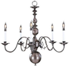 9125MB Mid. Chandeliers-Candle - 791115 - Capital Lighting, Inc.