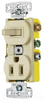 Combination Switch/Receptacle - RC108ITR - Hubbell Incorporated