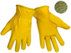 Global Glove Yellow Medium Deerskin Leather Driver's Gloves - Keystone Thumb - Uncoated - 3200D MD - 3200D MD - R. S. Hughes Company, Inc.