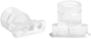 Flat suction cup (oval) for narrow or curved workpieces SGO 15x5 SI-60 N021 - 10.01.05.00079 - Schmalz Inc.