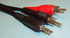Phone To Phono Cable, 1.2M, Black; Connector Type A Pro Signal - 67C4141 - Newark, An Avnet Company
