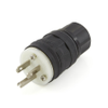 Leviton 14W47-B Wetguard® Watertight Locking Plug Nema 5-15P -- 11027