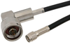 SMA Male to N Male Right Angle Cable 24 Inch Length Using RG58 Coax - PE3076-24 - Pasternack