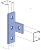 Channel/Strut 90 Deg Angle Plate - P1033 HG - Atkore International
