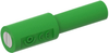 9Mm Magnetic Conn, 4Mm Jack, 12A, Green; Gender Cal Test Electronics - 42AH1330 - Newark, An Avnet Company