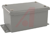 Enclosure; Steel; 4 in.; 3 in.; 6 in.; Wall Mount; Gray; Type 12, 13 - 70165181 - Allied Electronics, Inc.