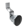 Quarter-Turn Cam Latch, Slotted Recess, 40mm  Grip, Not Sealed, Zinc Alloy, Powder Coat, Black - E5-2-005-170 - Southco