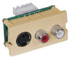 Datacommunication Face Plate with Jack - IMSR1101TI - Hubbell Incorporated