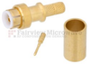 MMBX Plug (Male) Snap-On Connector For RG316DS, RG188DS Cable, Crimp/Solder With Male (Plug) Center Contact - FMCN1017 - Fairview Microwave Inc.