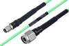 Temperature Conditioned SMA Male to TNC Male Low Loss Cable 24 Inch Length Using PE-P160LL Coax - PE3M0183-24 - Pasternack