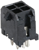 Wtb Connector, Header, 4Pos, 2Row, 3Mm; Connector Systems Molex - 01AH8376 - Newark, An Avnet Company