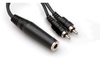Audio / Video Cable Assembly, Y Cable; Connector Type A Hosa - 52T8903 - Newark, An Avnet Company