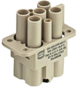 Heavyduty Insert, Rcpt, 4+2Sig+Pe; Product Range Harting - 58T8030 - Newark, An Avnet Company