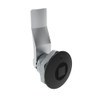 Quarter-Turn Cam Latch, 8 mm Square, 18mm  Grip, Not Sealed, Zinc Alloy, Powder Coat, Black - E5-1-055-100 - Southco