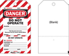 Two-Part Perforated Tag - 105371 - Brady Corporation