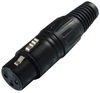 Connector, Xlr, Rcpt, 3Pos, Cable; No. Of Contacts Multicomp Pro - 69AC3180 - Newark, An Avnet Company