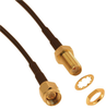 Rf Coax Cable, Rg316, Sma, 750Mm, Trans; Connector Type A Amphenol Rf -- 78X4547