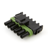 Aptiv 12015799 Female 6-Contact Tower Half Body Weather-Pack Connector - 38049 - Waytek, Inc.