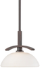1581-167 1 Light Mini Pendant - 1581-167 - Minka Group