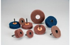 Standard Abrasives Buff and Blend 880483 HS-F A/O Aluminum Oxide AO Buffing Wheel - Medium Grade - 3 in Diameter - 1/4 in Center Hole - Shaft Attachment - 35830 - 051115-35830 - R. S. Hughes Company, Inc.