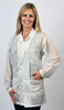 Tech Wear X-Small Lapel ESD / Anti-Static Jacket LOJ-13-XS - LOJ-13 XS - R. S. Hughes Company, Inc.
