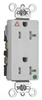 Duplex/Single Receptacle - TRIG26362-HGW - Selecta Products
